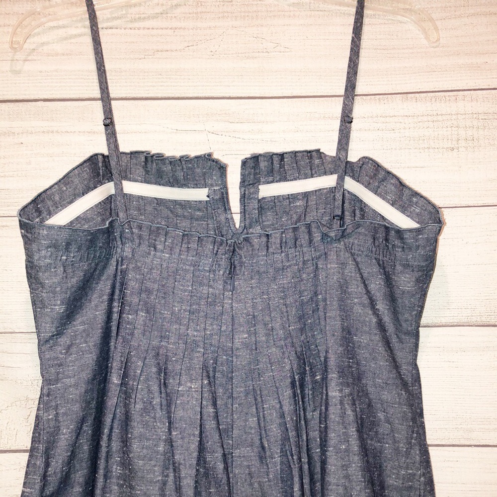 Madewell Demin Pintuck Cami Dress - Picture 5 of 8